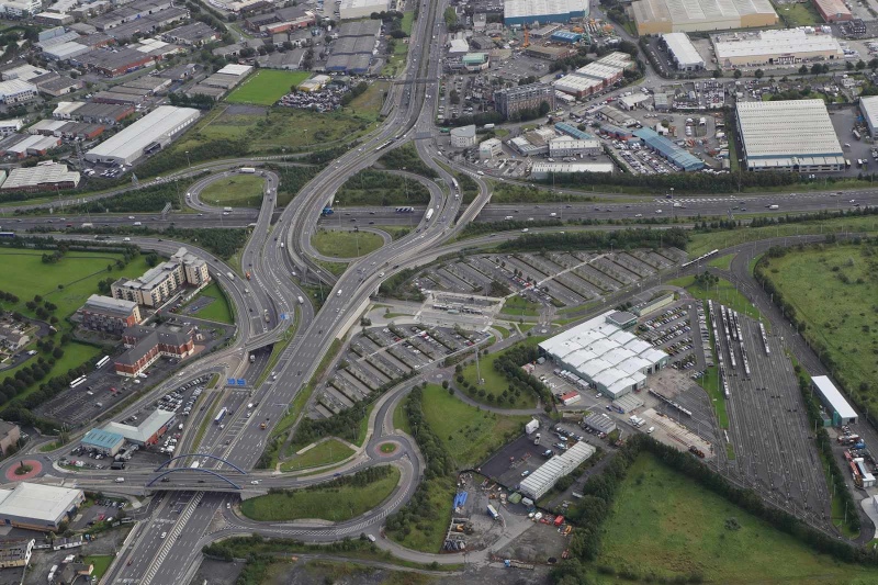 M50 Motorway Interchange